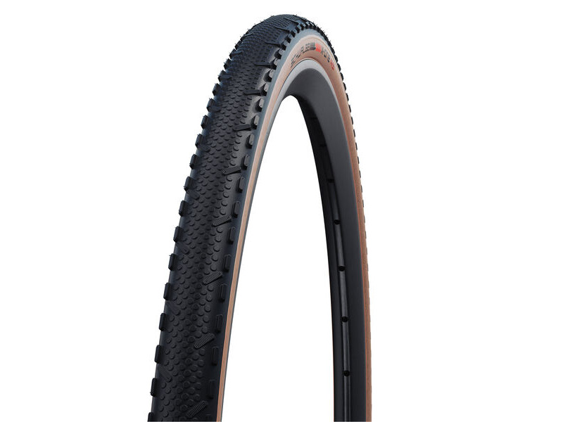 Schwalbe X-One RS Super Race V-Guard TLE Gravel Tyre in Trans 700 x 33mm (Folding) Standard click to zoom image