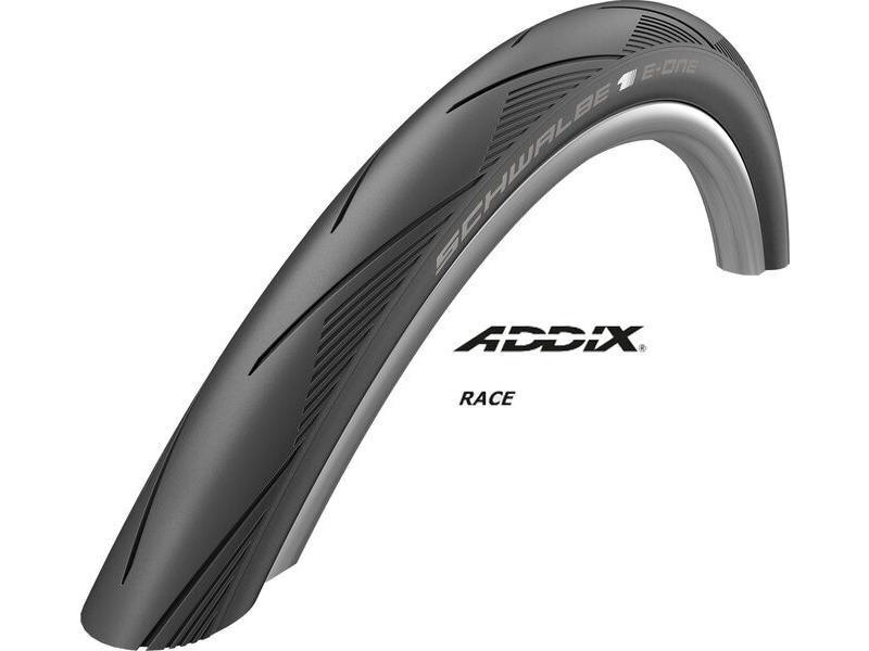 Schwalbe Addix-Race E-One V-Guard Tyre (Folding) (Evo) 700X32 700 x 32mm click to zoom image