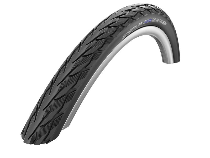 Schwalbe Delta Cruiser Kevlar Active Line Tyre 700 x 28mm White Wall click to zoom image