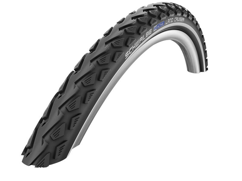 Schwalbe Land Cruiser Kevlar Tyre (Wired)  24 x 1.75" Black click to zoom image