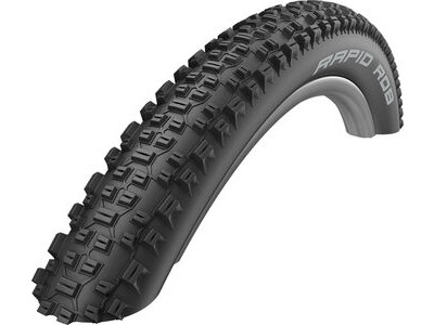 Schwalbe Rapid Rob Active Line All Terrain Tyre in Black 27.5X2.25 27.5 x 2.25"