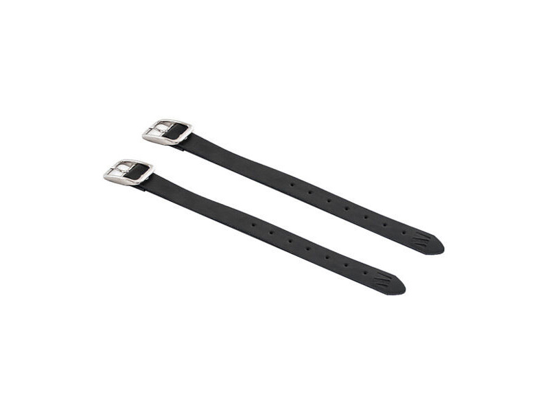 M Part Leather basket straps, high quality, universal fit Black click to zoom image
