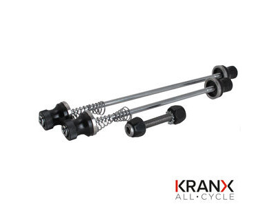 KranX Allen Key Locking Skewer Set in Black