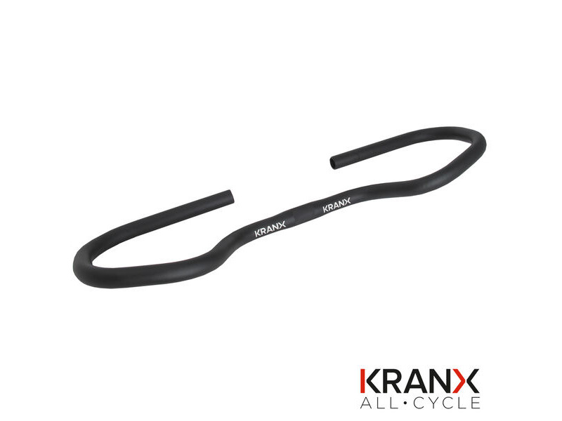 KranX 25.4mm Alloy Trekking City Handlebars in Black. Size: 585mm click to zoom image