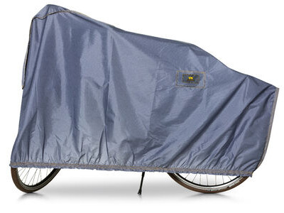 VK Covers "E-Bike" Showerproof Single Bicycle Cover with Ventilation in Blue/Grey