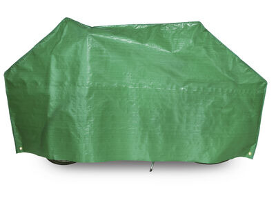 VK Covers "Super" Waterproof Lightweight Contoured Single Bicycle Cover Incl. 5m Cord in Green