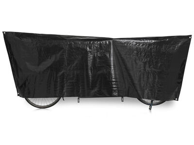 VK Covers "Tandem" Waterproof Tandem Bicycle Cover Incl. 5m Cord in Black