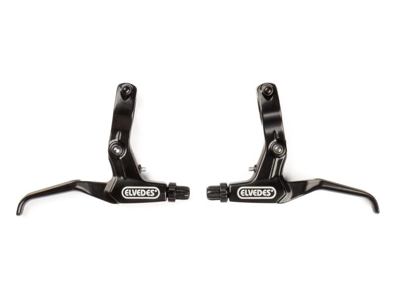 Elvedes Mechanical disc Brake Levers - Black click to zoom image