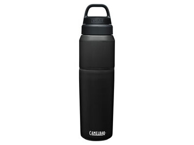 CamelBak Multibev Sst Vacuum Insulated 650ml Bottle With 480ml Cup Black/Black 650ml