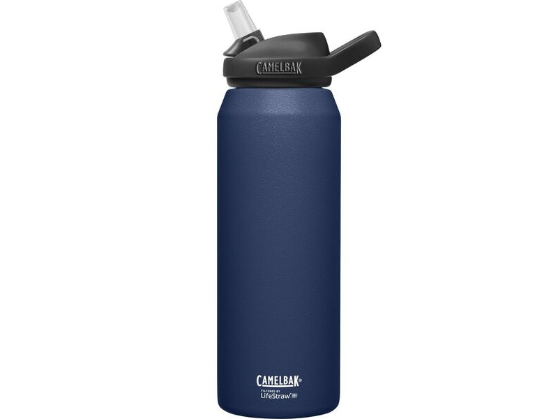 CamelBak Eddy+ Sst Vacuum Insulated Filtered By Lifestraw 1l Navy 1l click to zoom image