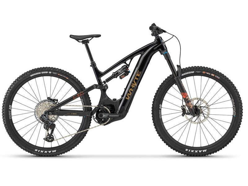 Whyte E-160 RSX Gloss Black with Matt Black click to zoom image
