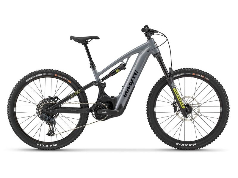 Whyte E-160 S Gloss Grey with Matt Black click to zoom image