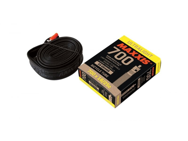 Maxxis Inner Tube Ultra Light PV 60mm 700x25-32 click to zoom image