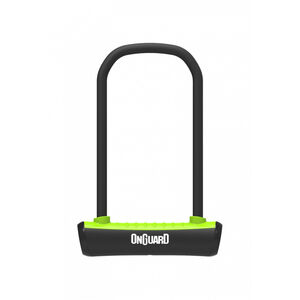 OnGuard Neon U-Locks 11mm 230mm 11mm 230mm Green  click to zoom image