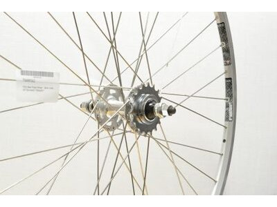 Unbranded 700C Rear Fixed Wheel ??" Silver (With 16T Sprocket) *Sealed bearings*