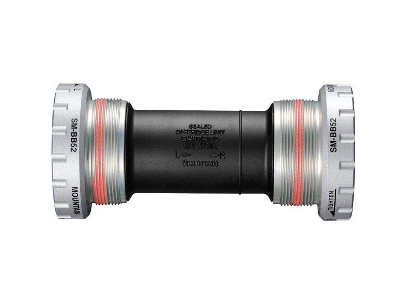 Shimano SM-BB52 Deore outboard bearing bottom bracket set, English thread, 68 / 73 mm (Non Retail Packaging) click to zoom image