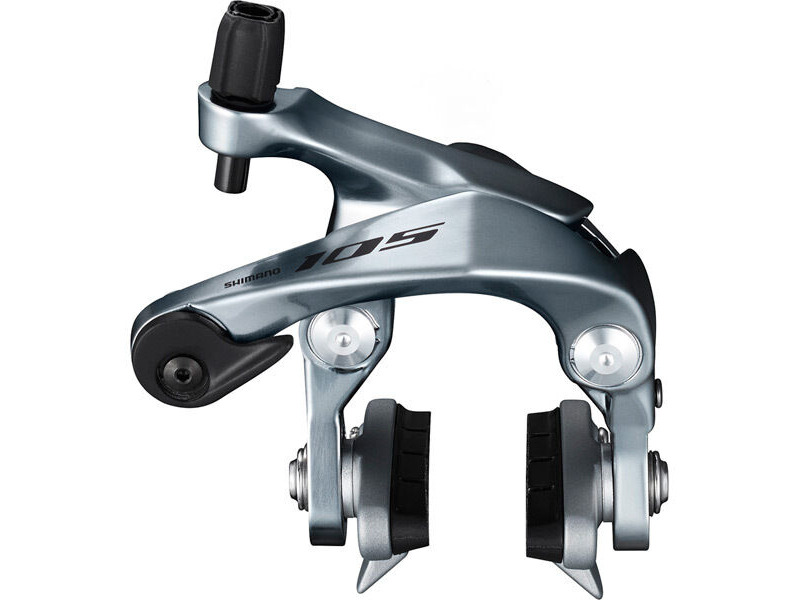 Shimano BR-R7000 105 brake callipers, 49 mm drop, silver, front click to zoom image