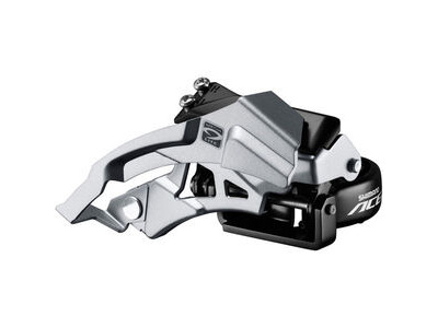Shimano Acera M3000 triple front derailleur top swing, dual-pull, 9speed 66-69