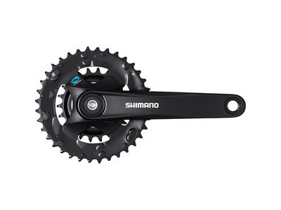 Shimano FC-M315 chainset 36/22, 7/8-speed, black, 170 mm, for boost, without chainguard