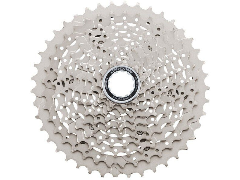 Shimano CS-M4100 Deore 10-speed cassette, 11-42T click to zoom image