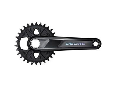 Shimano FC-M6130 Deore chainset, 12-speed, 56.5 mm Super Boost chainline
