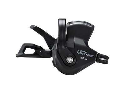 Shimano SL-M6100 Deore shift lever, 12-speed, with display, band on, right hand