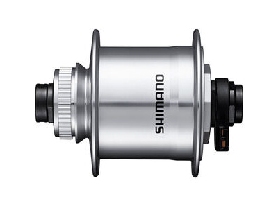 Shimano DH-UR705-3D Dynamo hub, 6v 3w, for Center Lock disc, 36h, 12x100 mm axle, silver