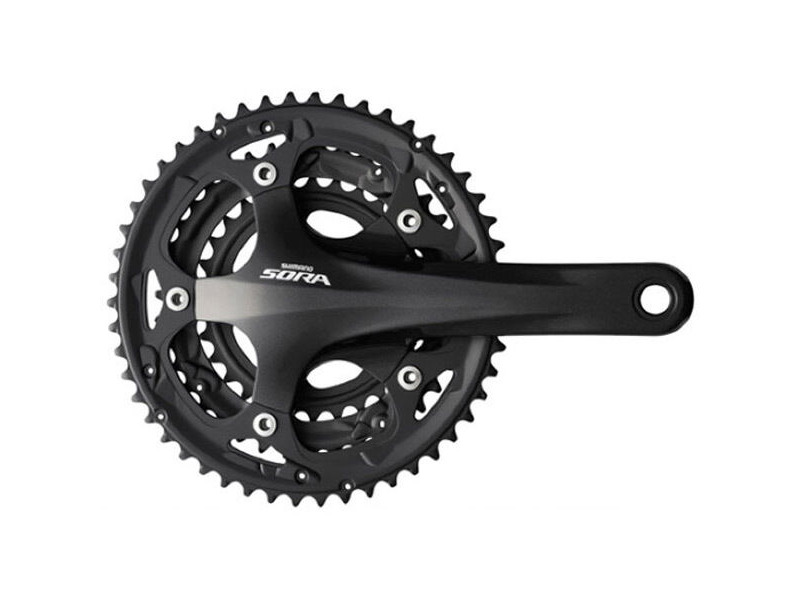 Shimano FC-R3030 Sora 9-speed, 50/39/30, triple, 165mm click to zoom image