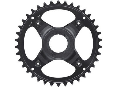 Shimano SM-CRE70 chainring, 38T for chainline 50 mm, without chainguard, black
