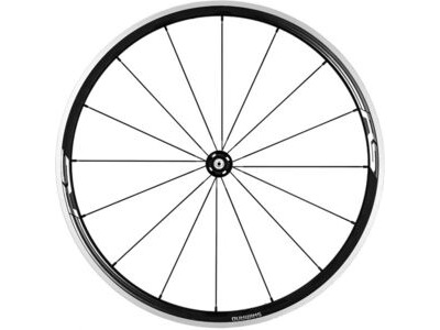 Shimano WH-RS330 wheel, clincher 30mm, black, front