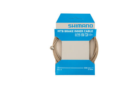 Shimano MTB tandem stainless steel inner brake wire,1.6 x 3500 mm, single
