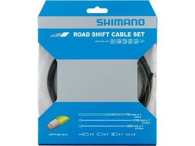 Shimano 105 5800 / Tiagra 4700 Road gear cable set, OPTISLICK coated inners