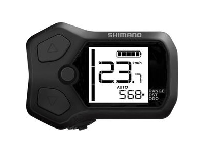 Shimano SC-E5003 STEPS cycle computer display with assist switch, for I-Spec-EV