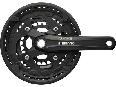 Shimano FC-T4010 Octalink Chainset 22/32/44 Black 175mm