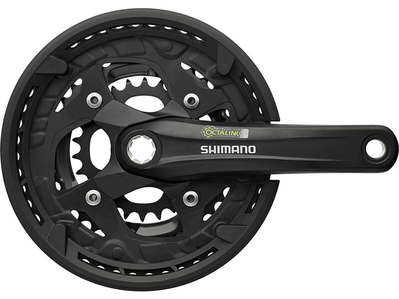 Shimano FC-T4010 Octalink Chainset 22/32/44 Black 175mm click to zoom image
