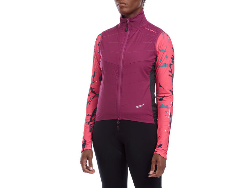Altura Icon Rocket Women's Insulated Packable Gilet Purple click to zoom image