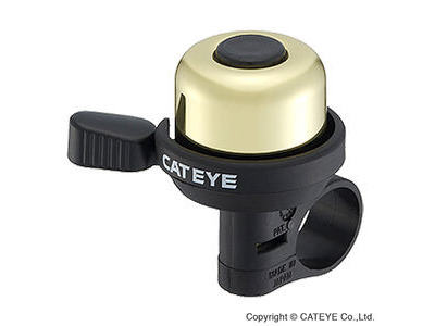 Cateye Pb-1000 Wind Brass Bell Gold