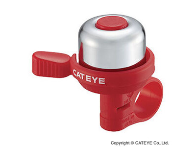 Cateye Pb-1000 Wind Brass Bell Red