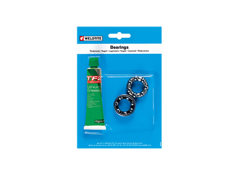 Weldtite 1/4 Rear Hub Bearing & Grease 1/4" click to zoom image
