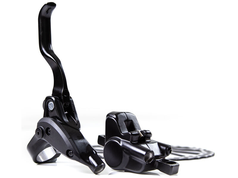 Clarks Clout1 Hydraulic Front & Rear Disc Brake in Black 160mm click to zoom image