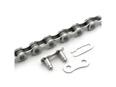 Clarks Single Speed Anti-rust Chain 1/2x1/8 X112 Links Spring Clip Inc.