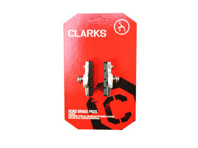 Clarks Road Brake Pads Fits All Major Road Brake Systems 52mm Black