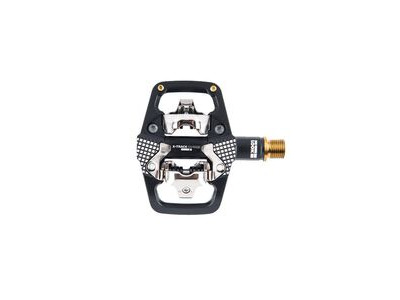 Look X-track En-rage Plus Ti MTB Pedals With Cleats: Black/Gold