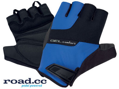 Chiba Gloves Gel Comfort Active Eco-Line Mitt Blue/Black