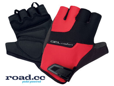 Chiba Gloves Gel Comfort Active Eco-Line Mitt Red/Black
