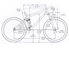 Mountain Bikes Frames -  Full Suspension MTB